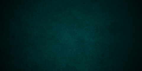 Black and green stone grunge concrete cement blackboard chalkboard wall floor texture. Black anthracite dark green grunge old texture panorama backdrop background.