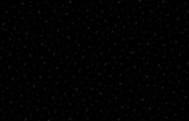 Black digital hexagonal net subtle textured background. Abstract geometric pattern. 