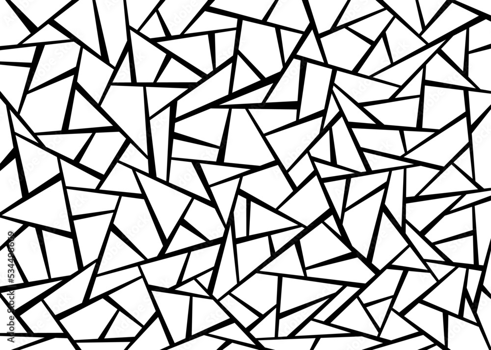 Poster abstract background with geometric lines pattern