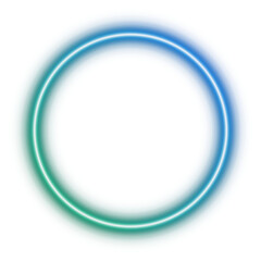 Neon Circle Outline