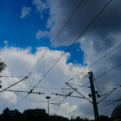 lines in the sky