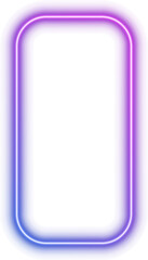 Neon Vertical Rectangle