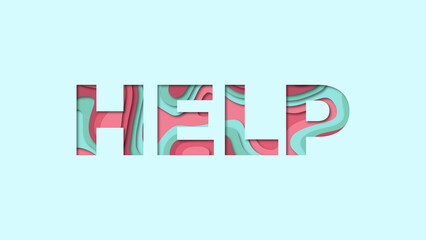 Help paper cutout design.