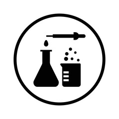 Biology, science, experiment, icon