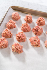 Oven Baked Meatballs