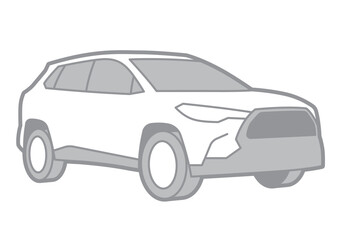 SUV VECTOR ILLUSTRATOR - SPORTCAR_T009 : 534508429