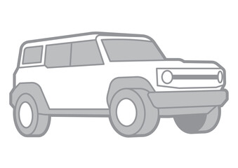 SUV VECTOR ILLUSTRATOR - SPORTCAR_T008 : 534508438