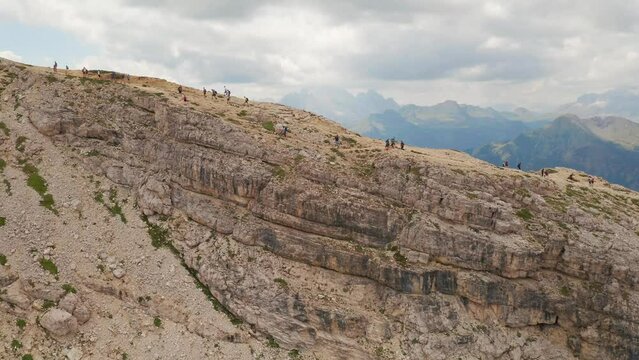 Rifugio Nuvolau, Cinque Torri, Cortina, Dolomiti, Italia
