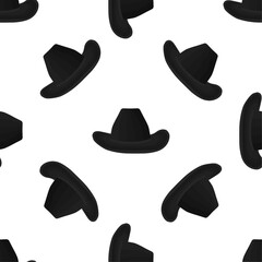 colored pattern hats cowboy, beautiful caps