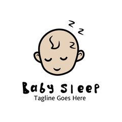 Baby sleep logo