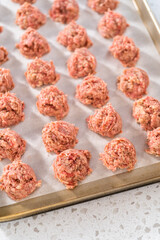 Oven Baked Meatballs