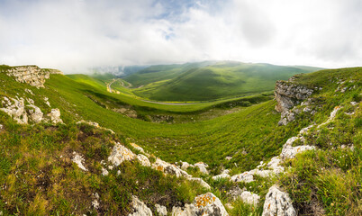 Shadzhatmaz mountain plateau