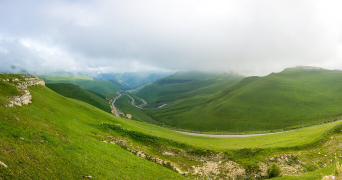 Shadzhatmaz mountain plateau