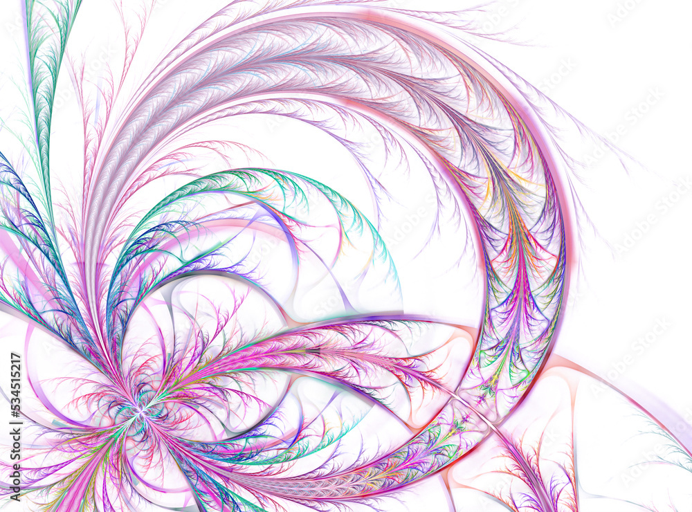 Poster computer generated image for elegant background or high tech design