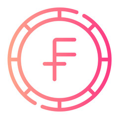 Fototapeta premium Flat Gradient gradient icon