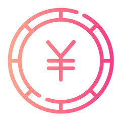 Fototapeta premium Flat Gradient gradient icon