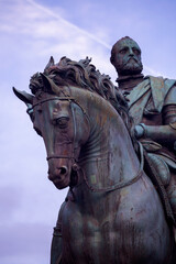 Obraz premium Beautiful statue in Florence, Italy