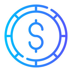 Flat Gradient gradient icon