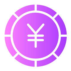 Fototapeta premium Flat Gradient gradient icon