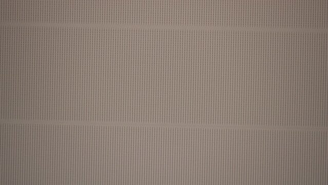 Hospital ceiling from the patient's perspective with views of the lamps