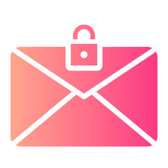 private mail gradient icon