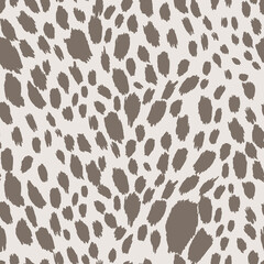 Abstract modern leopard seamless pattern. Animals trendy background. Color decorative vector stock illustration for print, card, postcard, fabric, textile. Modern ornament of stylized skin