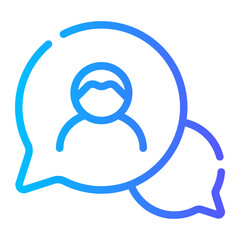Flat Gradient gradient icon