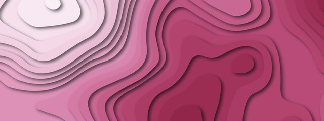 Abstract modern colorful paper cut shapes background. Vector illustration. You can use template, banner, poster, flyer, brochure, book cover, booklet design. 