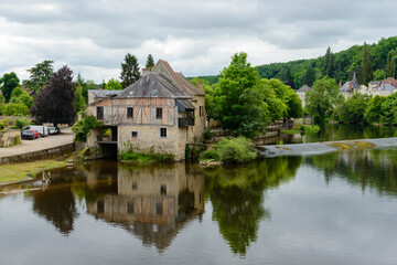Fototapeta na wymiar Argenton-sur-Creuse, France