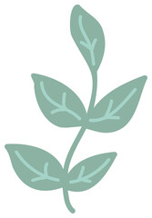 Colorful nature design element. PNG with transparent background.