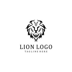 Lion logo design icon tamplate