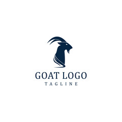 Goat logo design icon tamplate