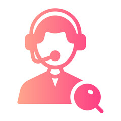 Flat Gradient gradient icon