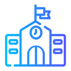Flat Gradient gradient icon