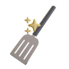 3D Spatula illustration 