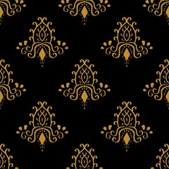 seamless damask pattern
