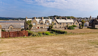 Obraz premium Village view of Marazion near St. Michael´s Mount - Cornwall