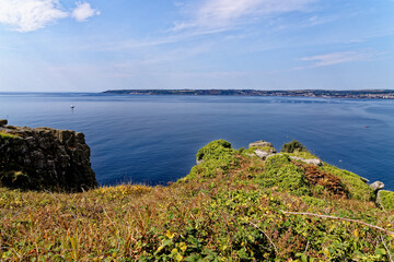 View across Marazion - St Michael's Mount - Cornwall