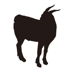 goat sheep silhouette