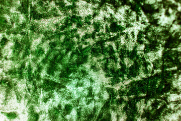 Green crushed velvet shiny luxurious, dark velveteen texture, velour bg