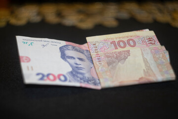 hryvnia, ukrainian currency and coins