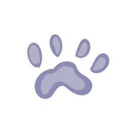 cute animal footprint