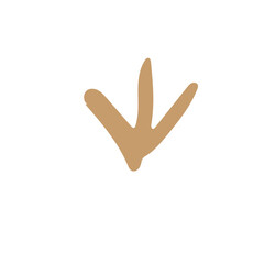 Obraz premium cute animal footprint