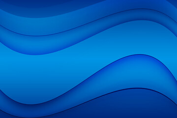 Abstract blue background, wave. Trendy abstract background for design.