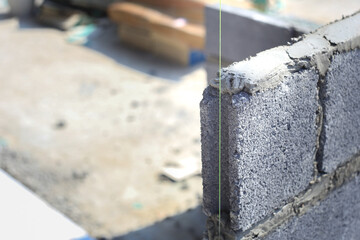  construction worker in construction site  electrician working in the site 