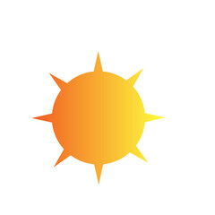 summer sun icon