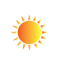 summer sun icon