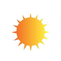 summer sun icon