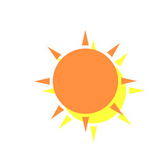 summer sun icon