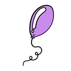 cute balloon party decoration